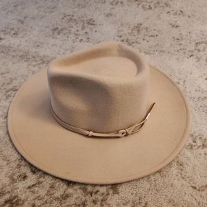 Tan Fedora Hat